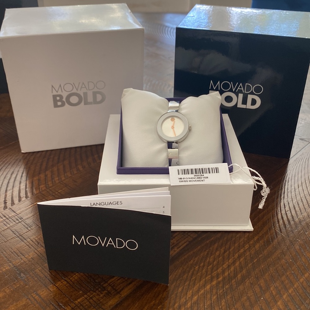 Movado bold ladies watch